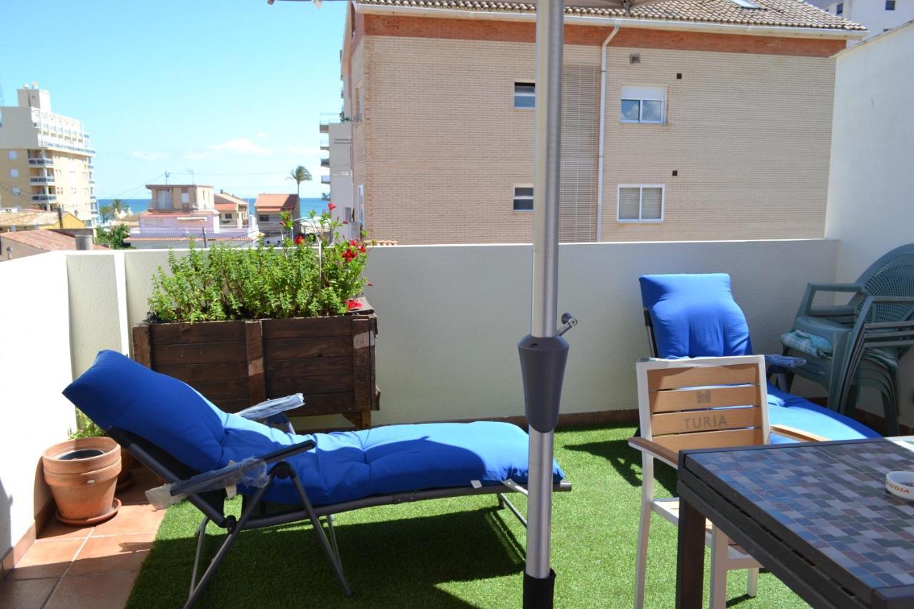 Апартаменты Triplex A 200 Metros De La Playa Гандия Экстерьер фото