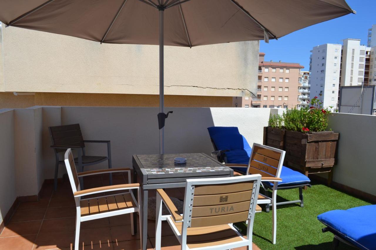 Апартаменты Triplex A 200 Metros De La Playa Гандия Экстерьер фото